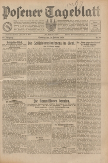Posener Tageblatt. Jg.69, Nr. 39 (16 Februar 1930) + dod.
