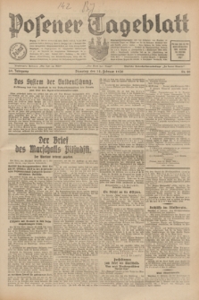Posener Tageblatt. Jg.69, Nr. 40 (18 Februar 1930) + dod.