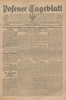 Posener Tageblatt. Jg.69, Nr. 43 (21 Februar 1930) + dod.