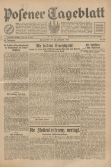 Posener Tageblatt. Jg.69, Nr. 44 (22 Februar 1930) + dod.