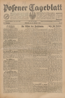 Posener Tageblatt. Jg.69, Nr. 47 (26 Februar 1930) + dod.