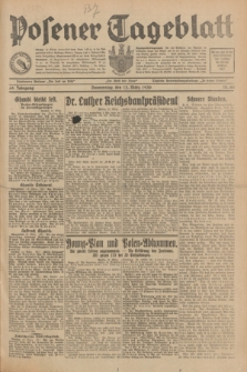Posener Tageblatt. Jg.69, Nr. 60 (13 März 1930) + dod.