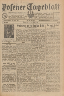 Posener Tageblatt. Jg.69, Nr. 62 (15 März 1930) + dod.