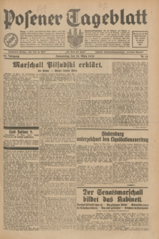 Posener Tageblatt. Jg.69, Nr. 66 (20 März 1930) + dod.