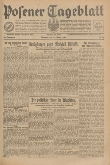 Posener Tageblatt. Jg.69, Nr. 70 (25 März 1930) + dod.