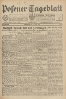 Posener Tageblatt. Jg.69, Nr. 72 (27 März 1930) + dod.