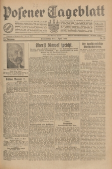 Posener Tageblatt. Jg.69, Nr. 78 (3 April 1930) + dod.