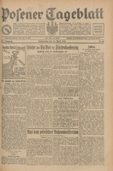 Posener Tageblatt. Jg.69, Nr. 84 (10 April 1930) + dod.