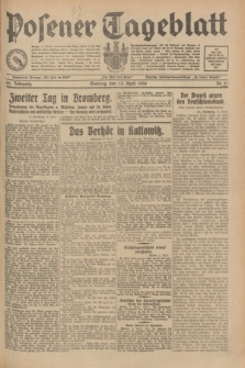 Posener Tageblatt. Jg.69, Nr. 87 (13 April 1930) + dod.