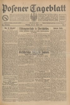 Posener Tageblatt. Jg.69, Nr. 97 (27 April 1930) + dod.