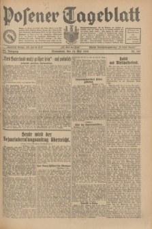Posener Tageblatt. Jg.69, Nr. 107 (10 Mai 1930) + dod.
