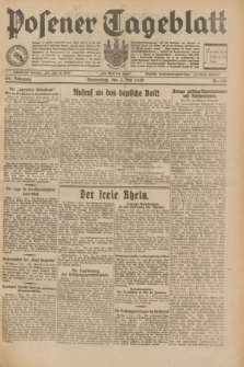 Posener Tageblatt. Jg.69, Nr. 150 (3 Juli 1930) + dod.
