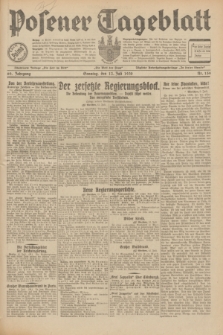 Posener Tageblatt. Jg.69, Nr. 159 (13 Juli 1930) + dod.