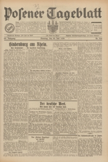 Posener Tageblatt. Jg.69, Nr. 166 (22 Juli 1930) + dod.
