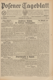 Posener Tageblatt. Jg.69, Nr. 168 (24 Juli 1930) + dod.