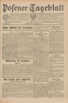 Posener Tageblatt. Jg.69, Nr. 175 (1 August 1930) + dod.