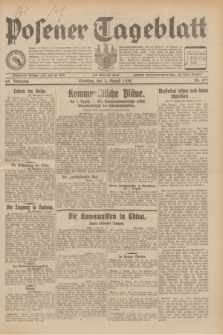 Posener Tageblatt. Jg.69, Nr. 177 (3 August 1930) + dod.