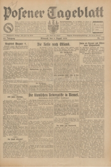 Posener Tageblatt. Jg.69, Nr. 179 (6 August 1930) + dod.
