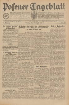 Posener Tageblatt. Jg.69, Nr. 189 (19 August 1930) + dod.