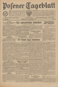 Posener Tageblatt. Jg.69, Nr. 190 (20 August 1930) + dod.