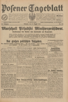 Posener Tageblatt. Jg.69, Nr. 196 (27 August 1930) + dod.