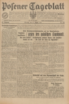 Posener Tageblatt. Jg.69, Nr. 200 (31 August 1930) + dod.