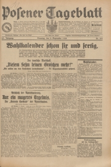 Posener Tageblatt. Jg.69, Nr. 201 (2 September 1930) + dod.