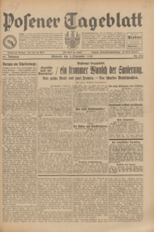 Posener Tageblatt. Jg.69, Nr. 202 (3 September 1930) + dod.