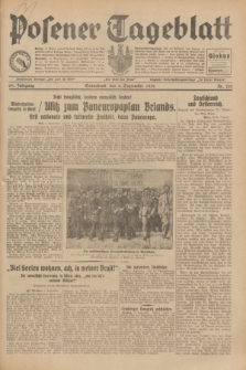 Posener Tageblatt. Jg.69, Nr. 205 (6 September 1930) + dod.