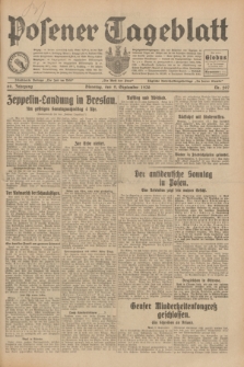 Posener Tageblatt. Jg.69, Nr. 207 (9 September 1930) + dod.