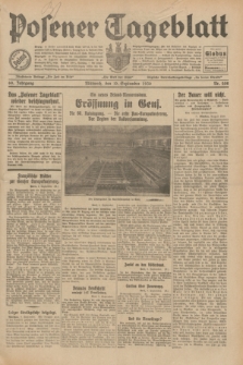 Posener Tageblatt. Jg.69, Nr. 208 (10 September 1930) + dod.