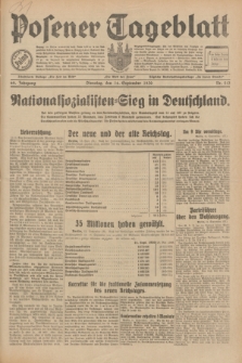 Posener Tageblatt. Jg.69, Nr. 213 (16 September 1930) + dod.