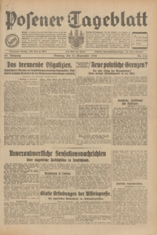 Posener Tageblatt. Jg.69, Nr. 219 (23 September 1930) + dod.