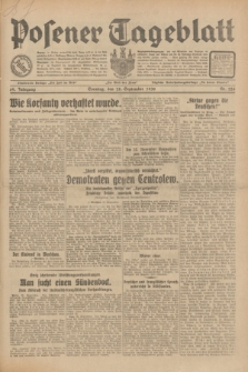 Posener Tageblatt. Jg.69, Nr. 224 (28 September 1930) + dod.