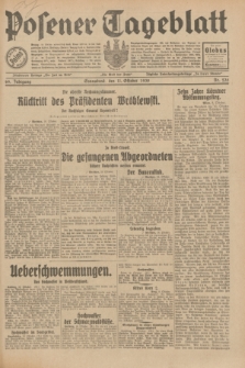 Posener Tageblatt. Jg.69, Nr. 235 (11 Oktober 1930) + dod.