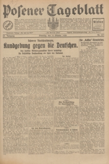 Posener Tageblatt. Jg.69, Nr. 237 (14 Oktober 1930) + dod.