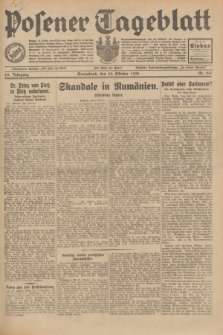Posener Tageblatt. Jg.69, Nr. 247 (25 Oktober 1930) + dod.