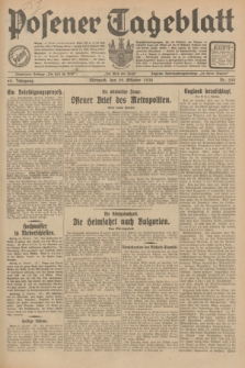 Posener Tageblatt. Jg.69, Nr. 250 (29 Oktober 1930) + dod.