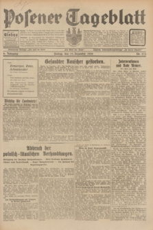 Posener Tageblatt. Jg.69, Nr. 273 (19 Dezember 1930) + dod.