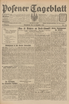 Posener Tageblatt. Jg.69, Nr. 274 (20 Dezember 1930) + dod.