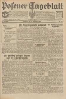 Posener Tageblatt. Jg.69, Nr. 275 (21 Dezember 1930) + dod.