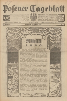 Posener Tageblatt. Jg.69, Nr. 278 (25 Dezember 1930) + dod.