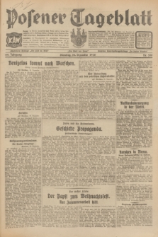 Posener Tageblatt. Jg.69, Nr. 280 (30 Dezember 1930) + dod.