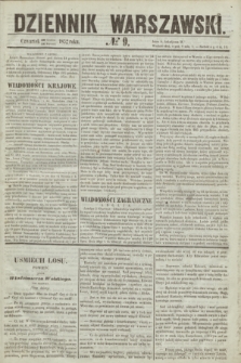 Dziennik Warszawski. 1855, № 9 (11 stycznia)