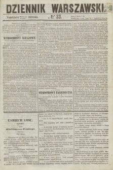 Dziennik Warszawski. 1855, № 33 (5 lutego)