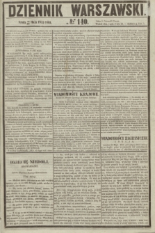 Dziennik Warszawski. 1855, № 140 (30 maja)
