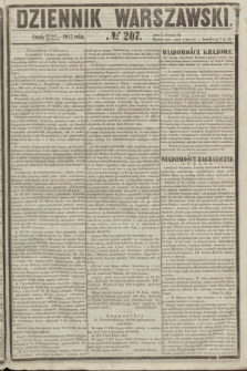 Dziennik Warszawski. 1855, № 207 (8 sierpnia)