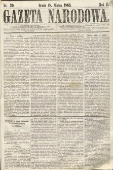 Gazeta Narodowa. 1863, nr 30