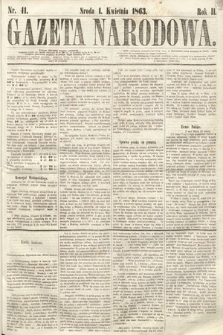 Gazeta Narodowa. 1863, nr 41