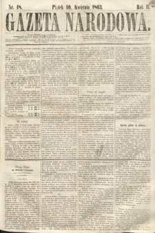 Gazeta Narodowa. 1863, nr 48